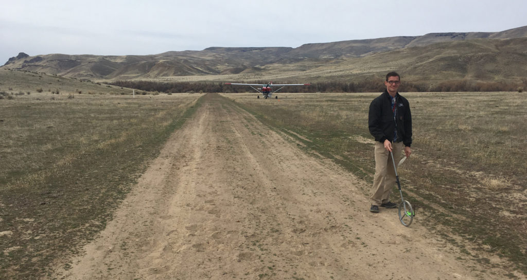 Andrew Measuring Runway