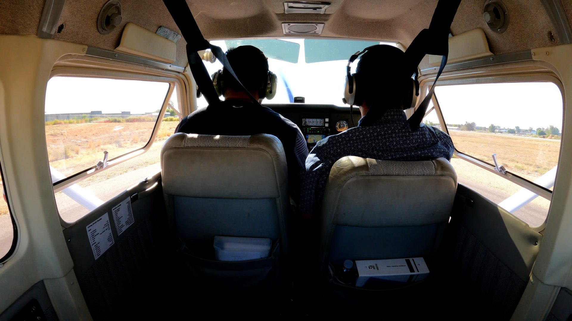 flight training of foreign staff with Mission Aviation Fellowship charity 