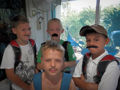 Or grow some facial hair for Mustache Day.